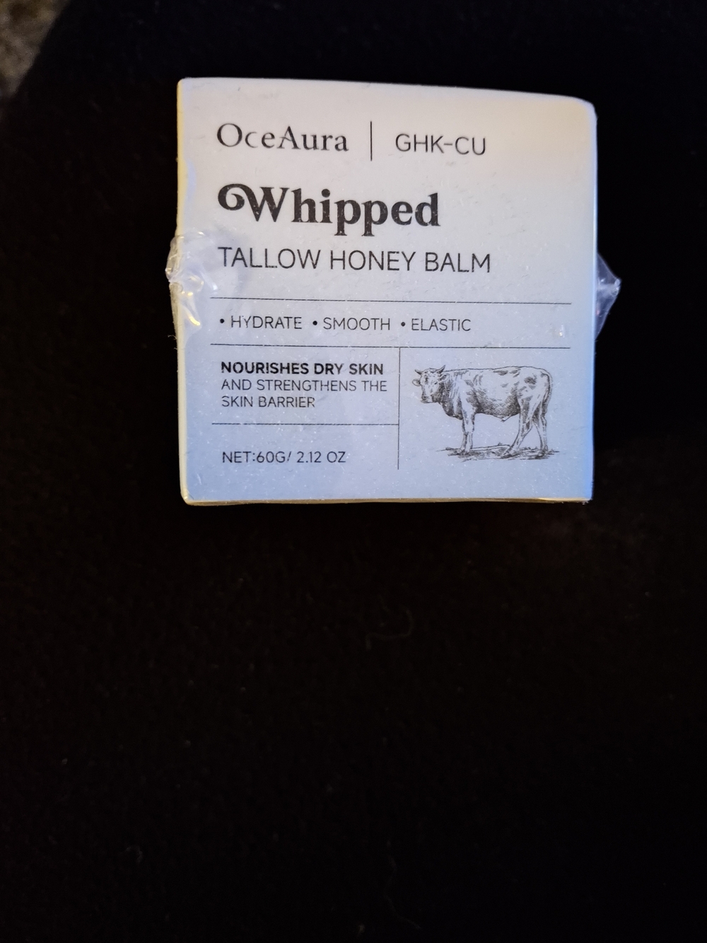 Aura Whipped Tallow Honey Balm - White